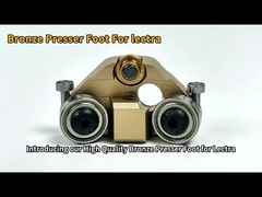 705935 Pieds pressés en bronze 10 en cailloux adapté à la découpeuse vectorielle Q80 Q50