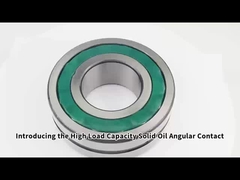 Fonctionnement en douceur roulements à billes à rainure profonde roulements à huile solide capacité de charge élevée conception scellée