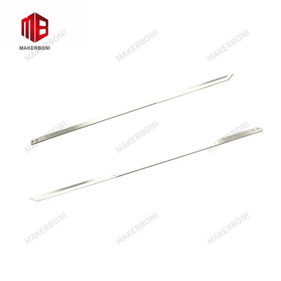 801268 801274 Lamelle pour Lectra 305 X 8.5 X 2.4 mm Double trou pour le vecteur MP6 / MH / MX
