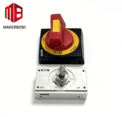 acheter 311273 Commutateur à poignée rotative monté sur porte avec capacité de verrouillage/déverrouillage et codé en rouge/jaune pour les disjoncteurs Lectra & Eaton NZM1 online manufacture