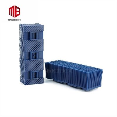 Bloc de brosses en nylon bleu pour la machine de découpe automatique Kuris 148 X 50 X 43 mm