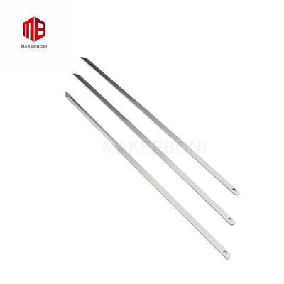 801439 IX6 Lamelle à couper double trou 310x7.0x2.0mm Pour l'industrie de la lingerie trou unique